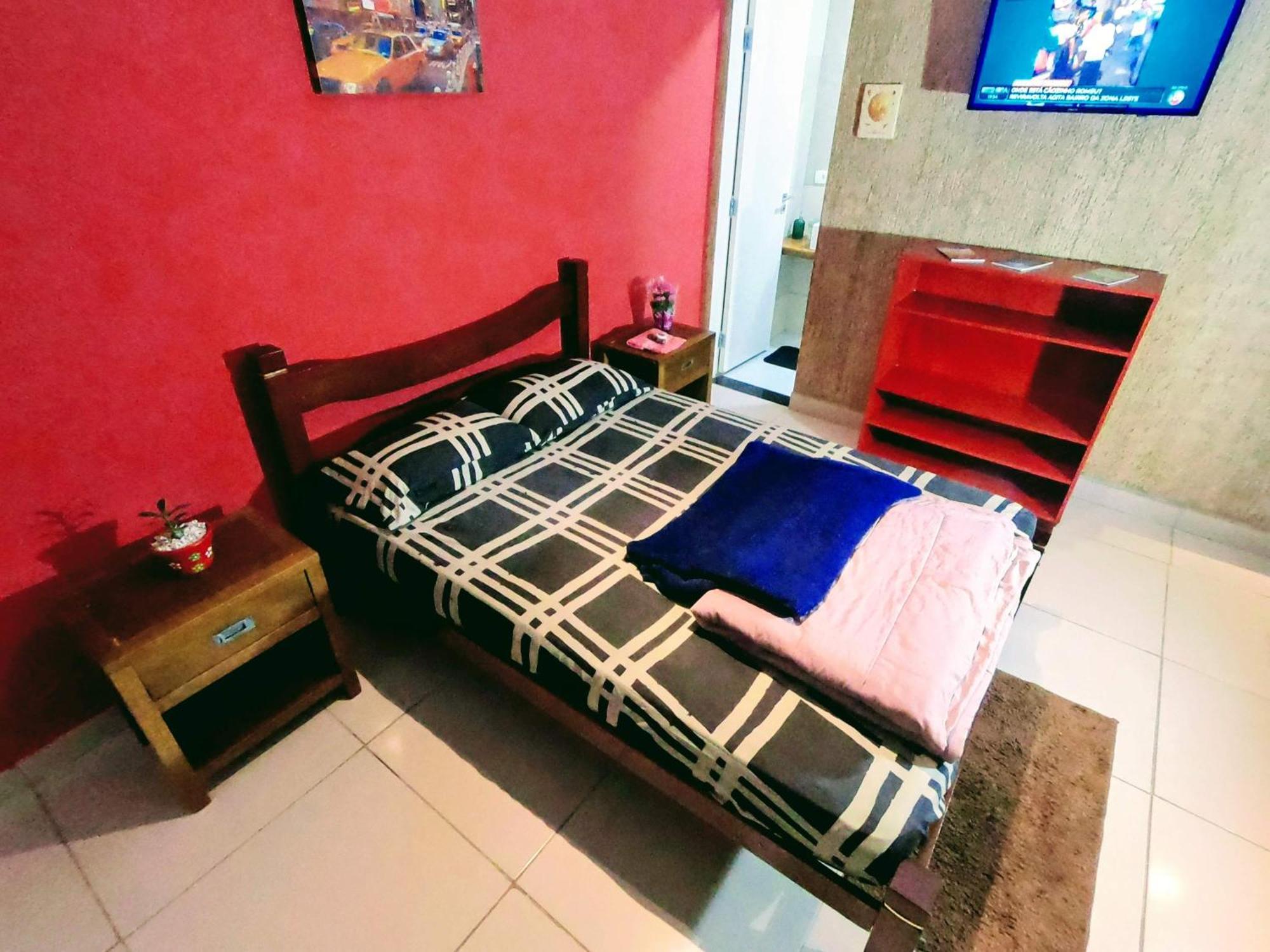 Ideal - Estudios Mobiliados, Ar-condicionado E Cozinha *